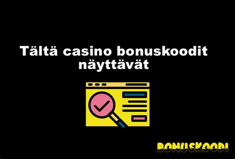 www bonuskoodi org|Kasino bonuskoodit .